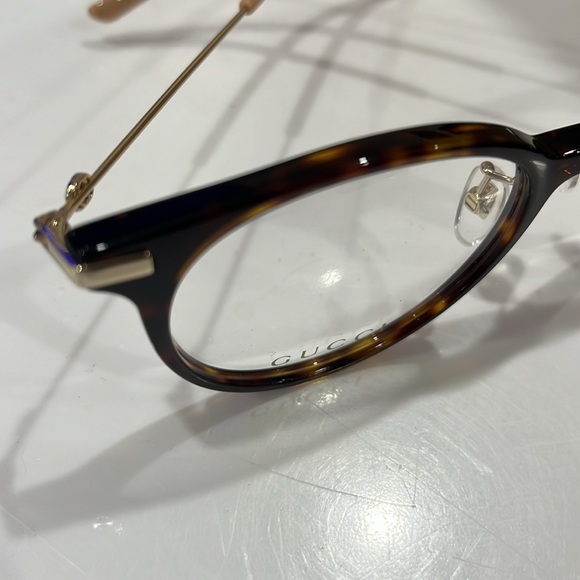GUCCI GG11990A 002 HAVANA EYEGLASSES TORTOISE FRAMES BRAND NEW - Picture 4 of 7